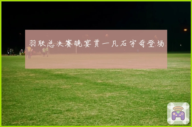 羽联总决赛晚宴贾一凡石宇奇登场